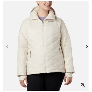 Columbia women's heavenly hooded coat 2X